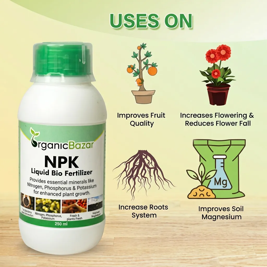 [Bio NPK Fertilizer] Bio NPK Fertilizer Liquid for Organic Gardening